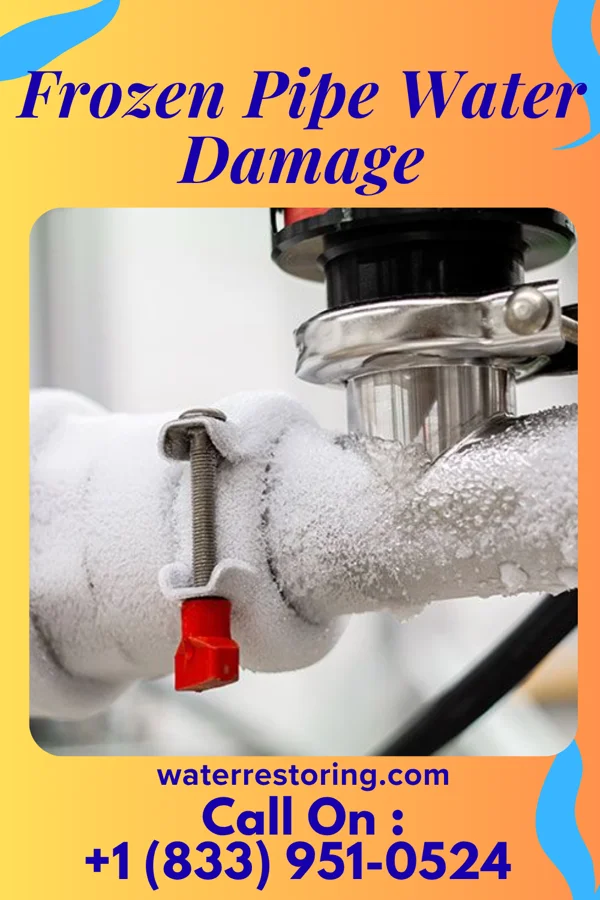 Frozen Pipe Water Damage in New Amsterdam, IN